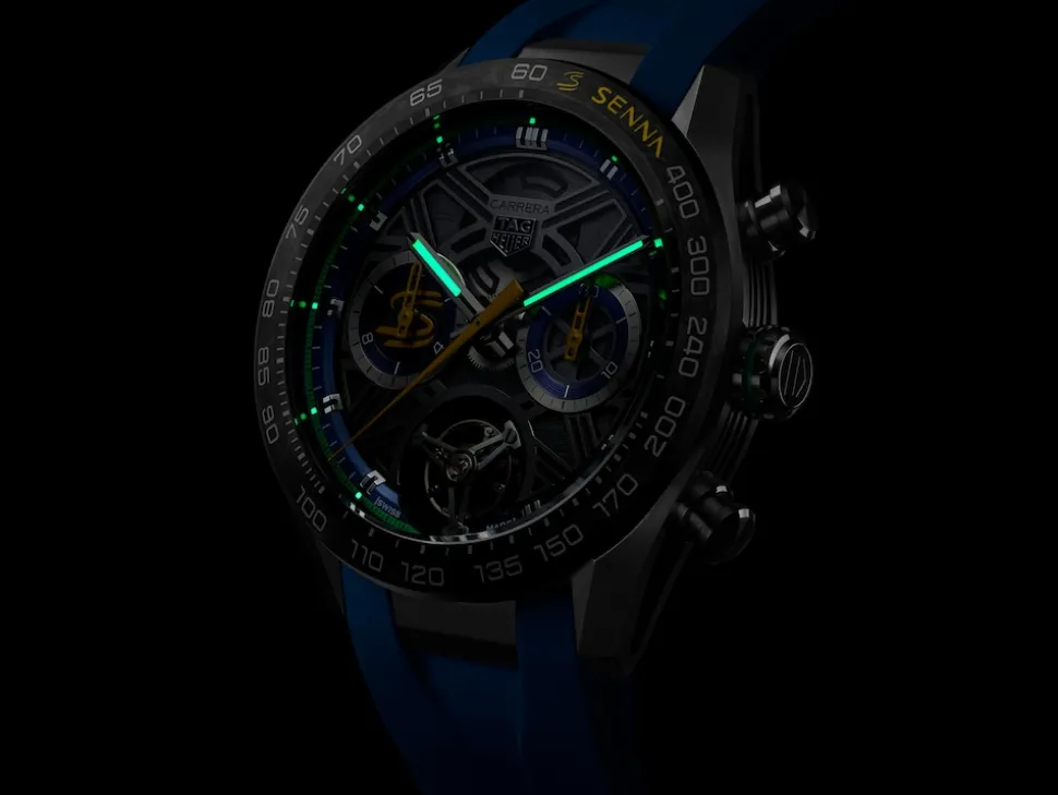 Cheap TAG Heuer Carrera Extreme Sport Chronograph Tourbillon X Senna