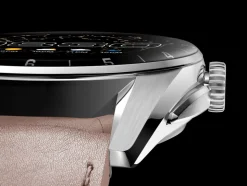Best Sale TAG Heuer Connected Calibre E4 Edizione in pelle rosa metallizzata