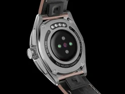Best Sale TAG Heuer Connected Calibre E4 Edizione in pelle rosa metallizzata