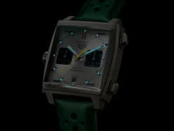 Shop TAG Heuer Monaco Chronograph Racing Green